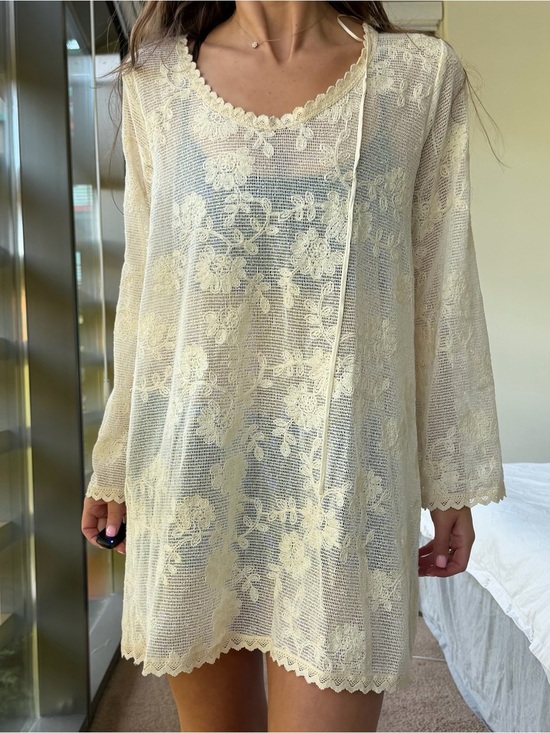 Nordstrom Dresses & Skirts - Lace Swimsuit Coverup Dress